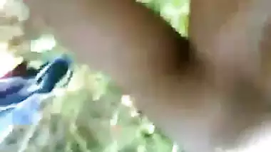 Outdoor Nepali sex of a young Kathmandu couple