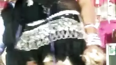 Indian girl very hot stage dance