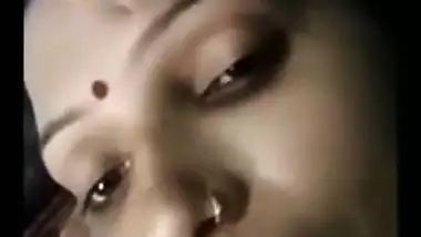 Village lady exposing nipple