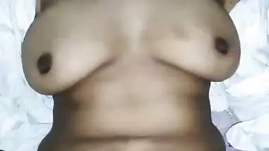 Panty slide pussy fucking of hot desi wife by husband