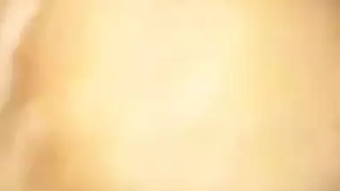 Indian horny Bhabhi gets cum on her belly