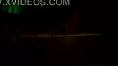 Indian Bhabhi In Red Nighty Banged By Naked Neighbor