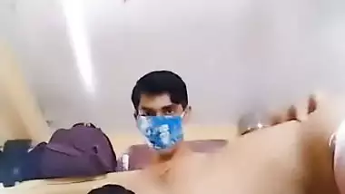 Desi wife boob press and hardcore fucking viral clips