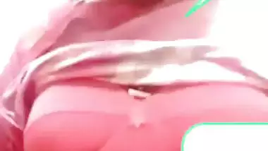 Cheating chubby wife topless viral video calling lover