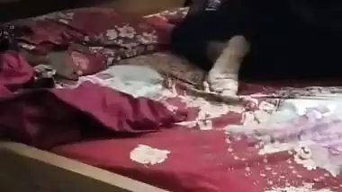 Bihari sex video of a guy fucking his 19-year-old GF in bed