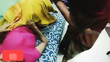 Risky boobs sucking my cousin sister