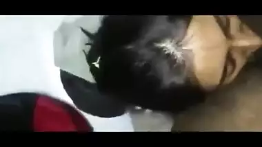 Cute Desi gal polishes XXX rod and sex affair ends with cum on face