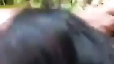 Local Adivasi girl having sex with lover in forest