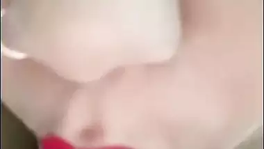 Tango girl Sweety Queen shows soft boobs with long nipples