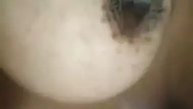 Arousing Indian housemaid knows how to shake her natural XXX melons