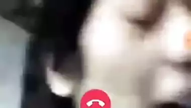 Indian slut shows her tits at online porn casting to get fake job