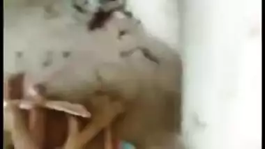 Devar Bhabhi caught village lovers while fucking in barn, scandal XXX mms